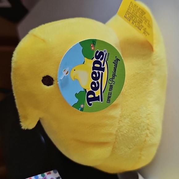 2 Peeps Chick & Bunny Yellow Plush Set - Picture 3 of 10